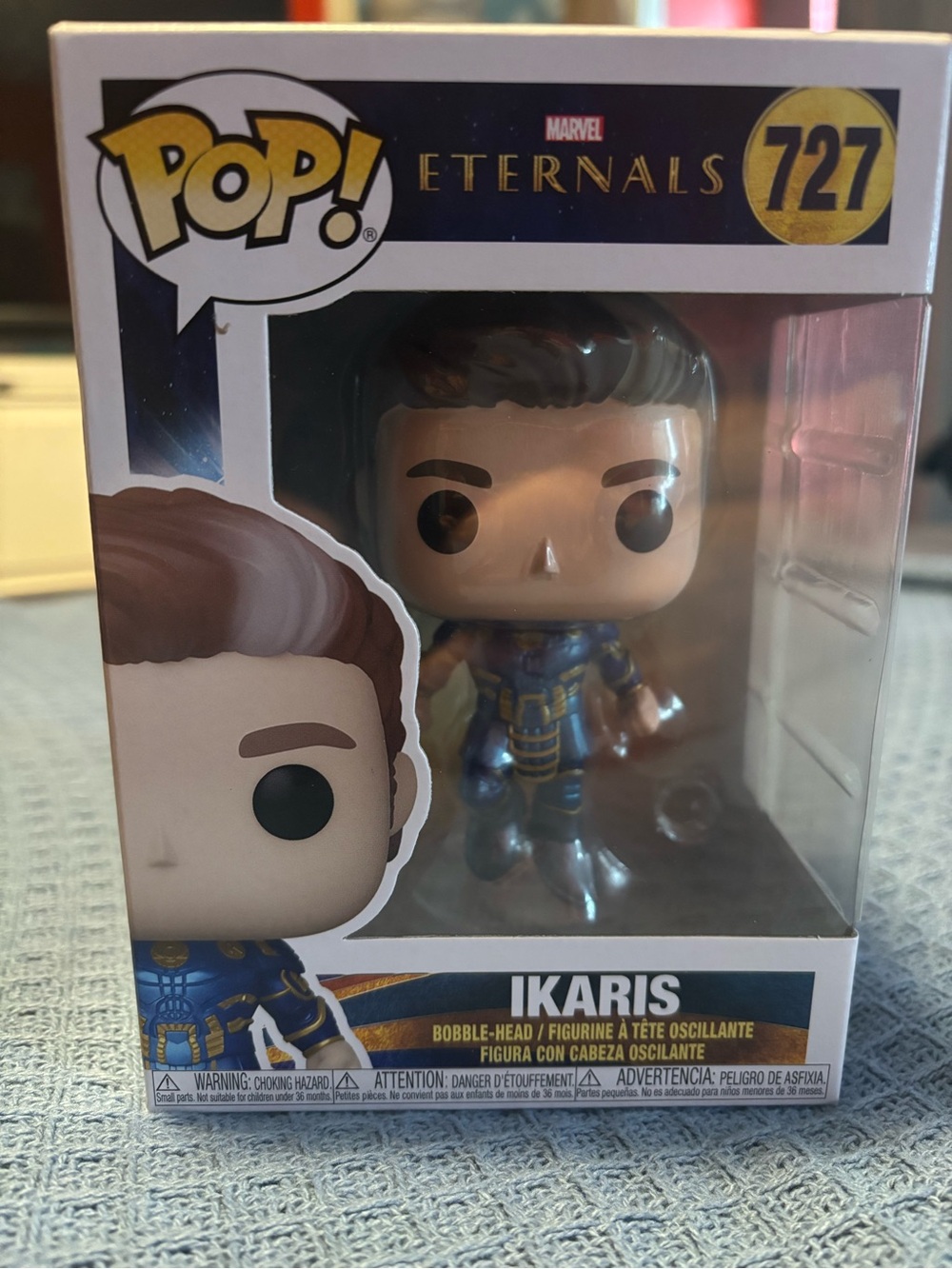 Funko Ikaris Pop! Vinyl Figure - Blue, Gold, Brown